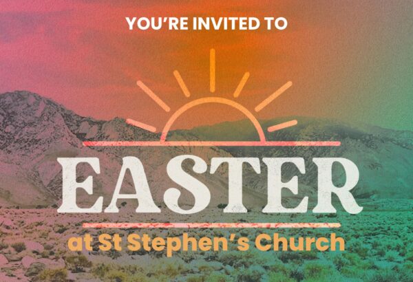 Easter at St Stephens Church invitation