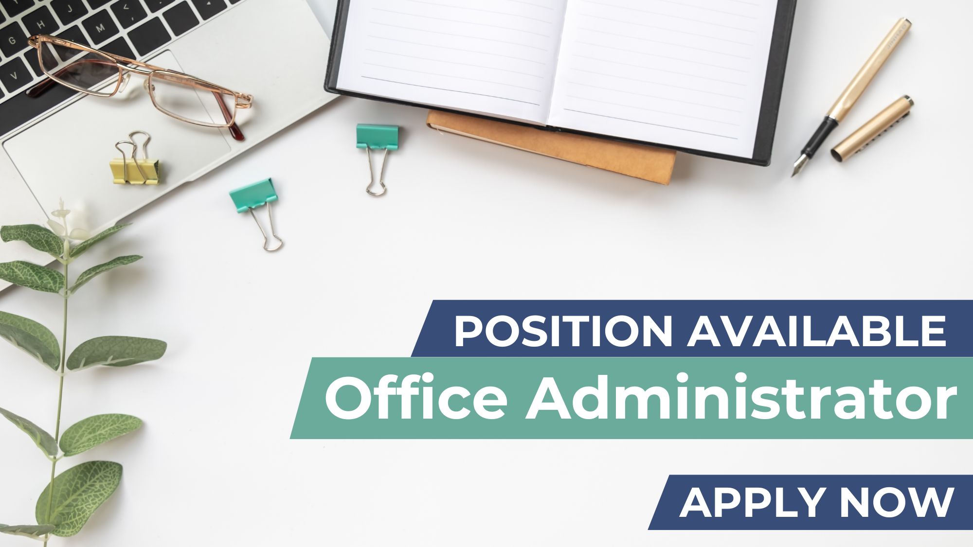 Position available - office administrator - click for details
